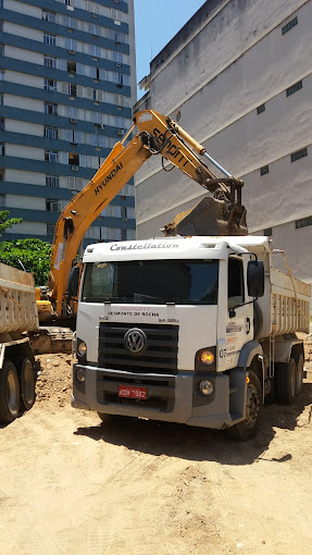 transporte bora fora demosnter semont desmonte de rochas rj